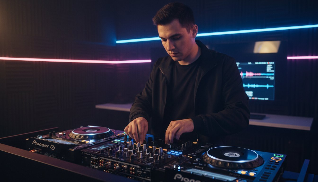 Rezervare Studio DJ Timișoara: Mixează pe Echipament de Festival și Creează Conținut Pro
