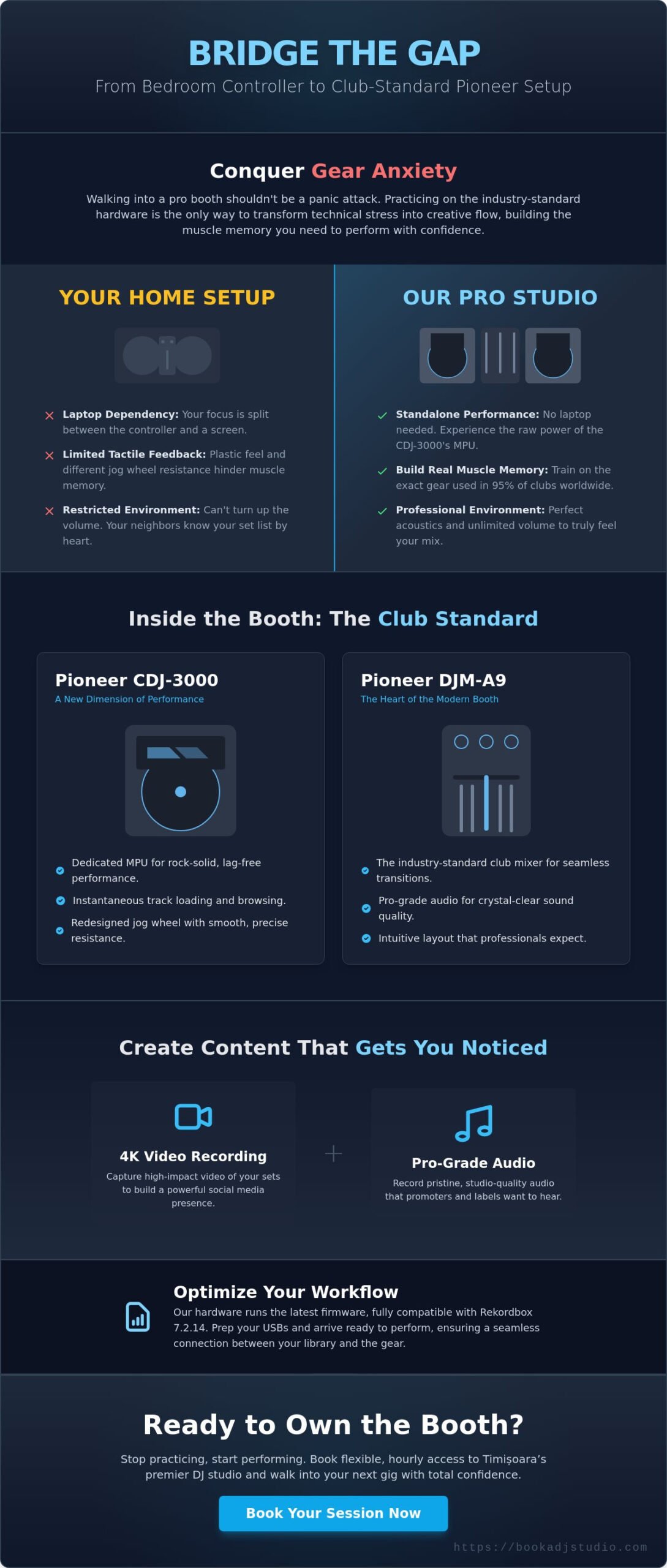Pioneer Equipment DJ Studio Timișoara: Master the Club Standard in 2026