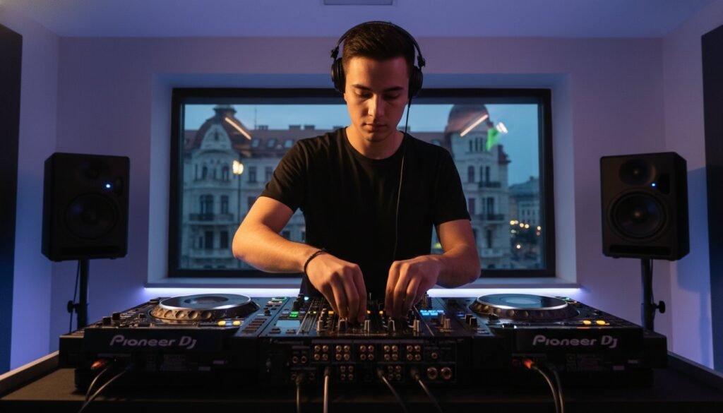 Practice on Pioneer DJM 750MK2 in Timișoara: Master the Club Standard