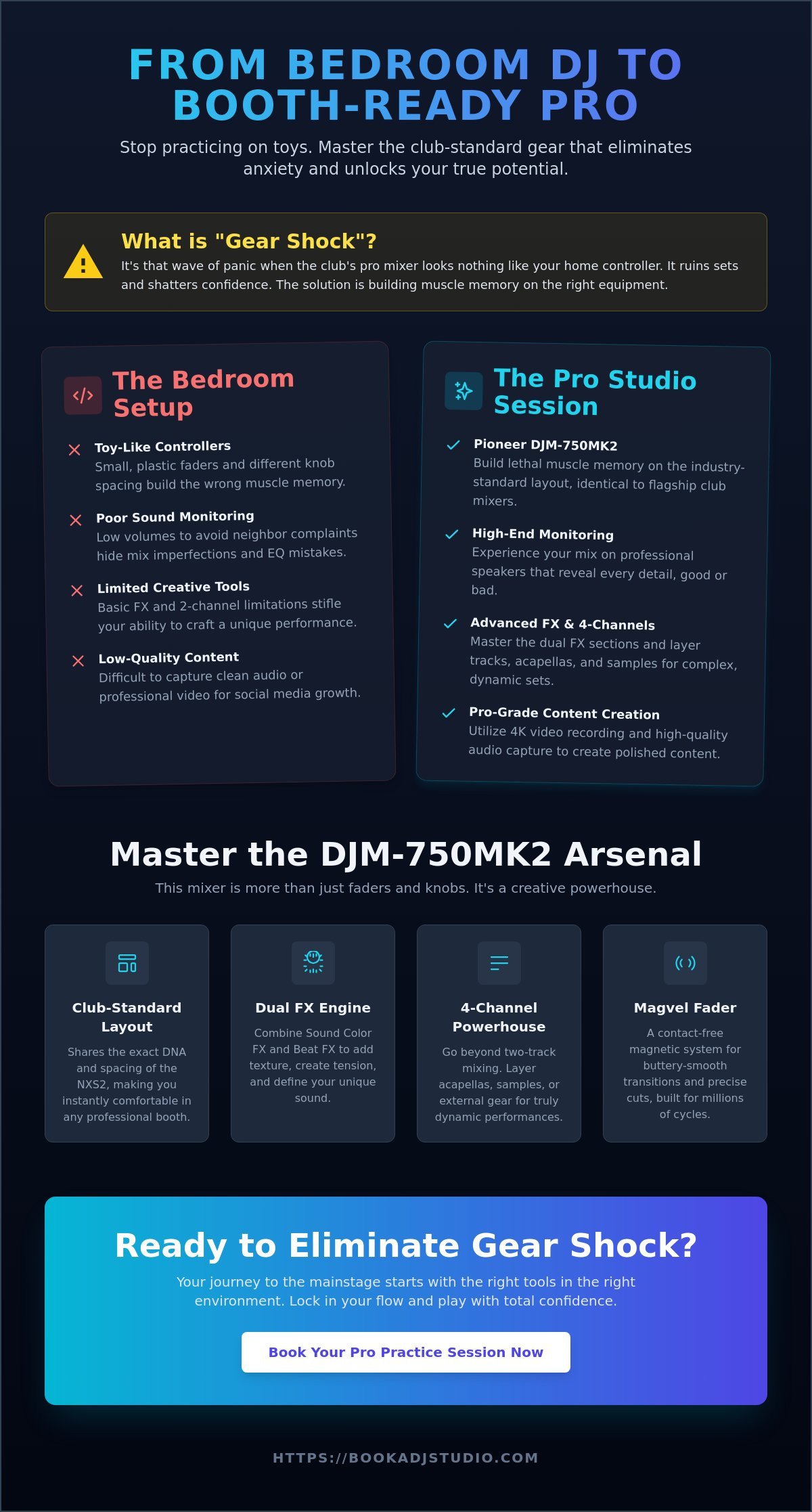 Practice on Pioneer DJM 750MK2 in Timișoara: Master the Club Standard