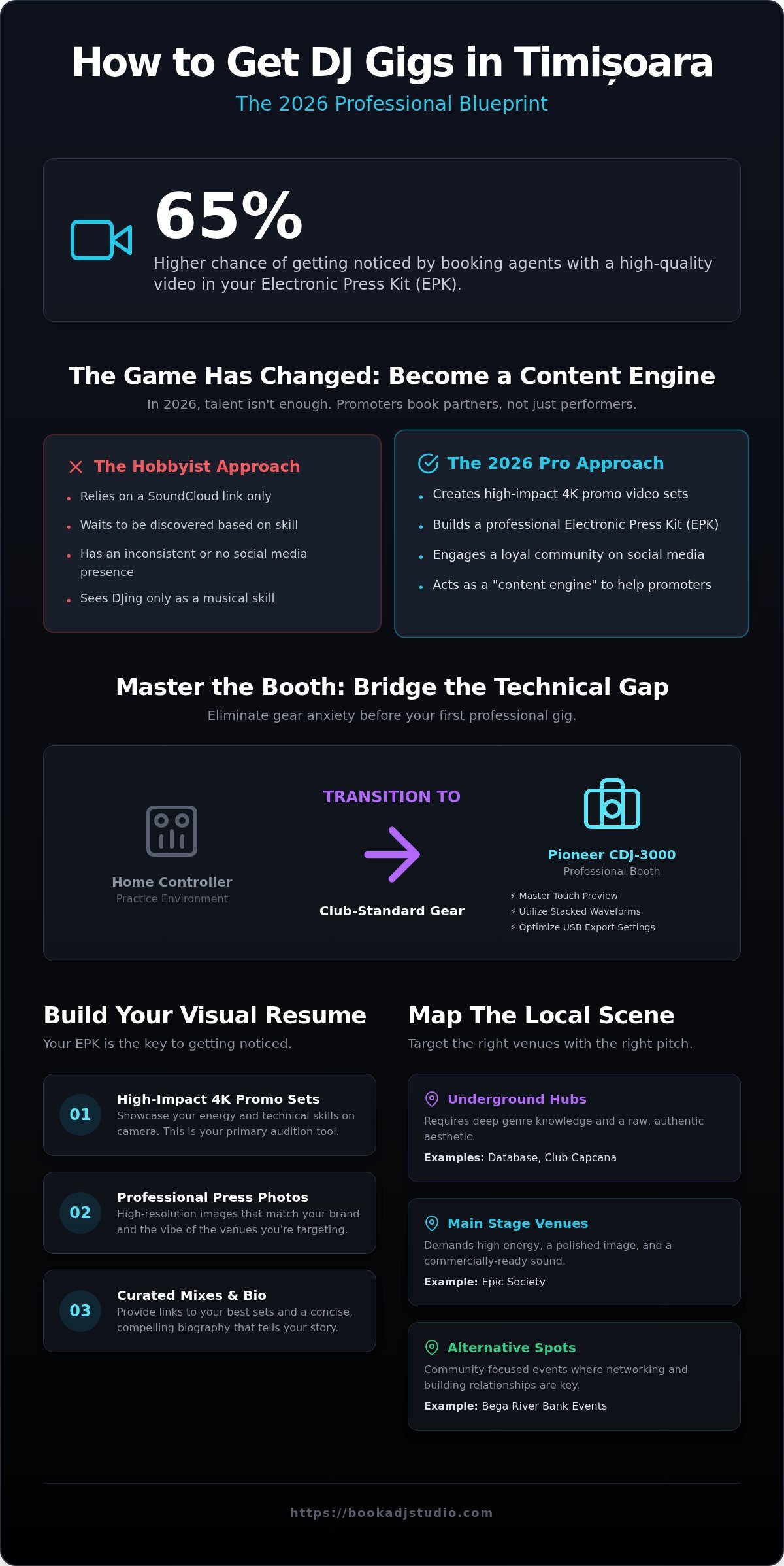 How to Get DJ Gigs in Timișoara: The 2026 Ultimate Roadmap