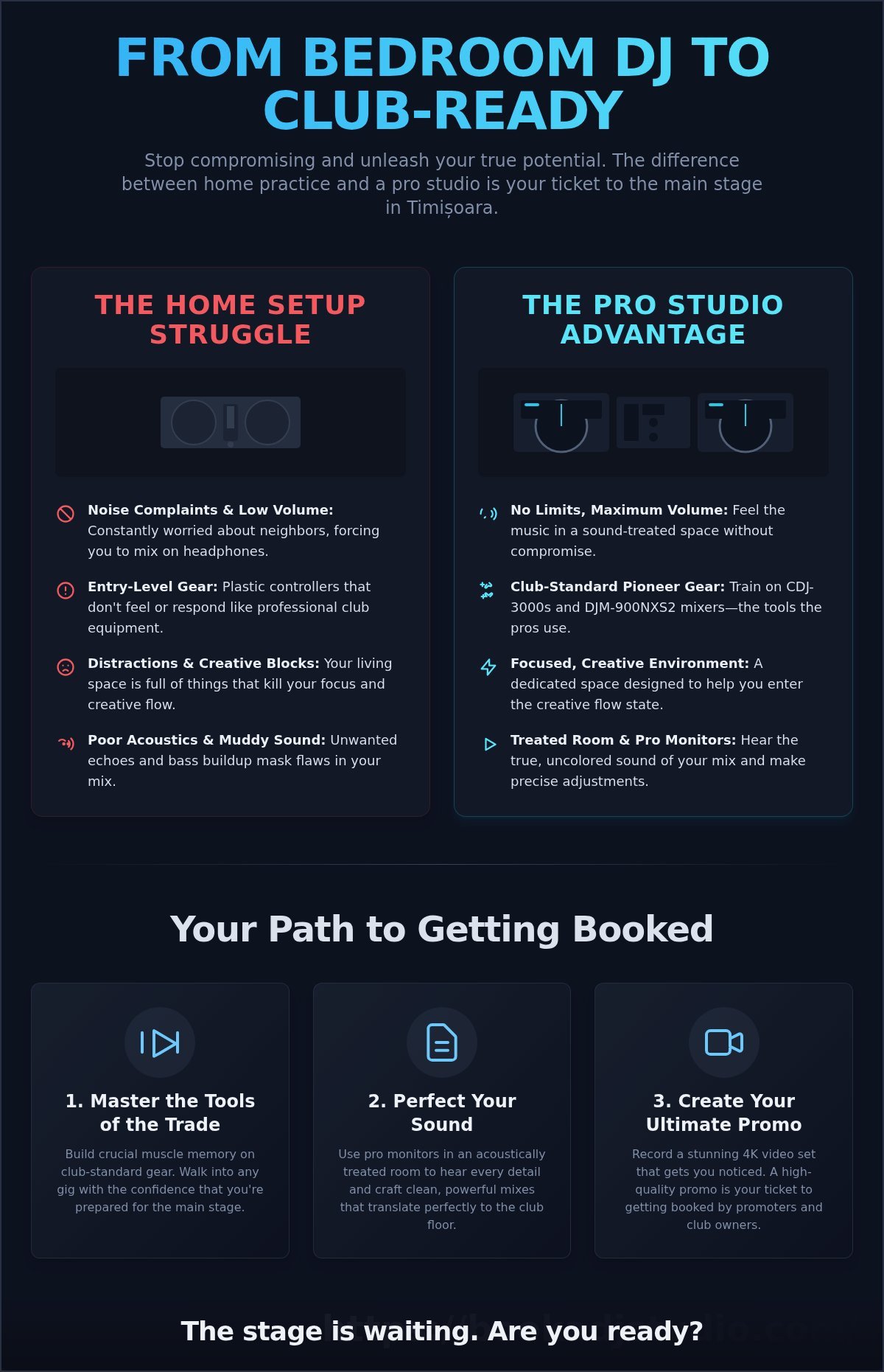 Professional DJ Studio Rental in Timișoara: Level Up Your Sound in 2026