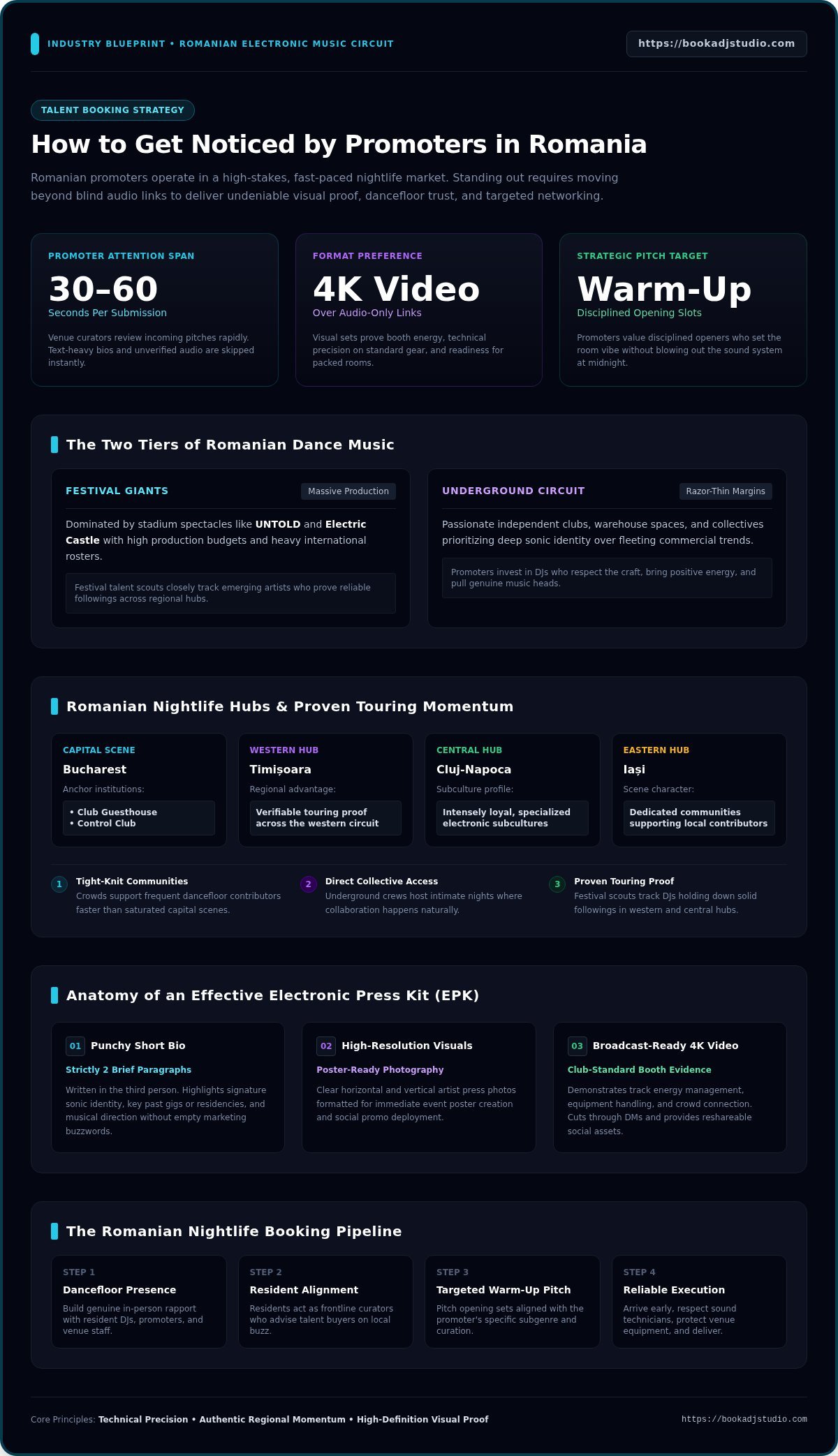 How to Get Noticed by Promoters in Romania: The 2026 DJ Guide
