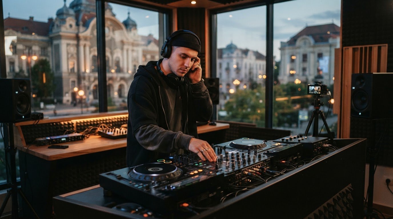 DJ Practice Space in Timișoara: Turn Practice Sessions into Performance