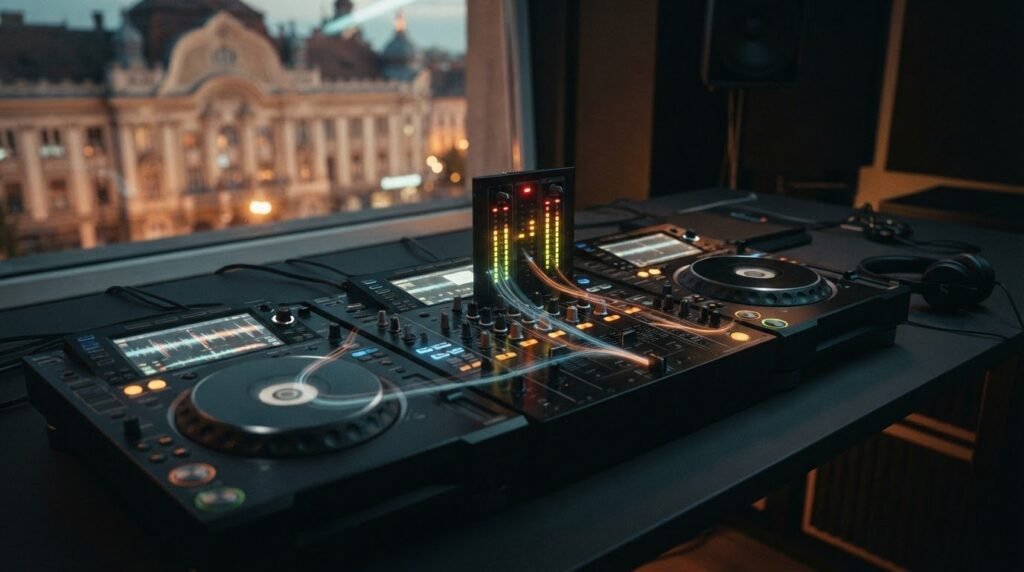 How to Avoid Redlining on a DJ Mixer: A Practical Gain-Staging Guide