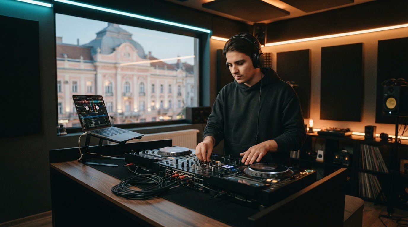 How to Train in a Beginner DJ Practice Studio Without Buying Gear