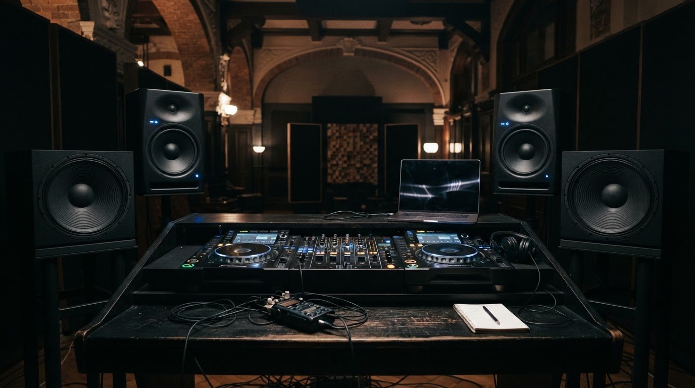 Test New Tracks on a Club Sound System by Checking Bass and Tone